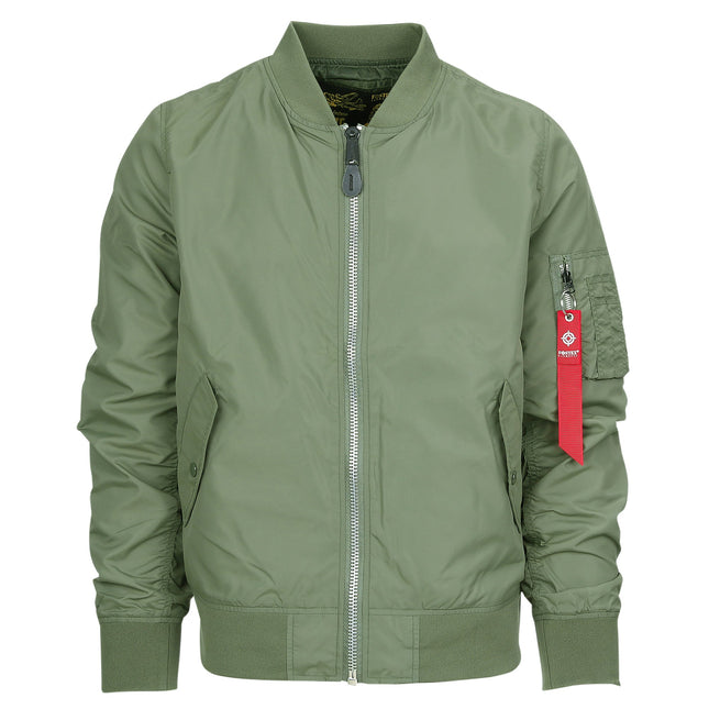 MA-1 Zomer Bomber Jack - Groen