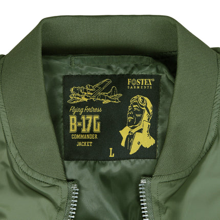 MA-1 Zomer Bomber Jack - Groen