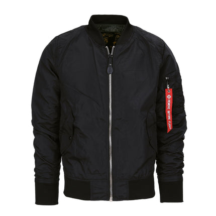 MA-1 Zomer Bomber Jack – Zwart
