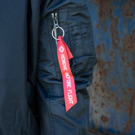 MA-1 Zomer Bomber Jack – Zwart