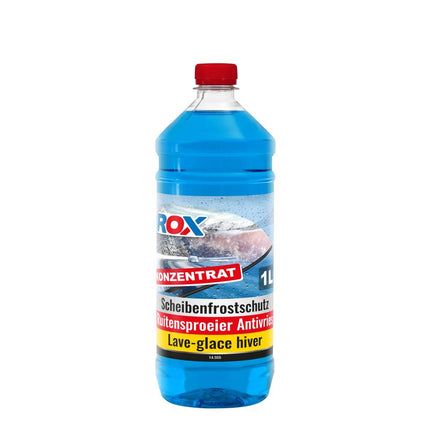 ROX Ruitensproeiervloeistof Antivries Concentraat – 1 Liter – Bescherming tot -30°C