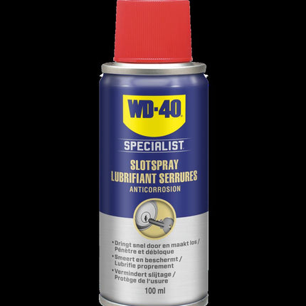 WD-40 Specialist Slotspray – 100 ml – Voor Smering en Ontdooiing