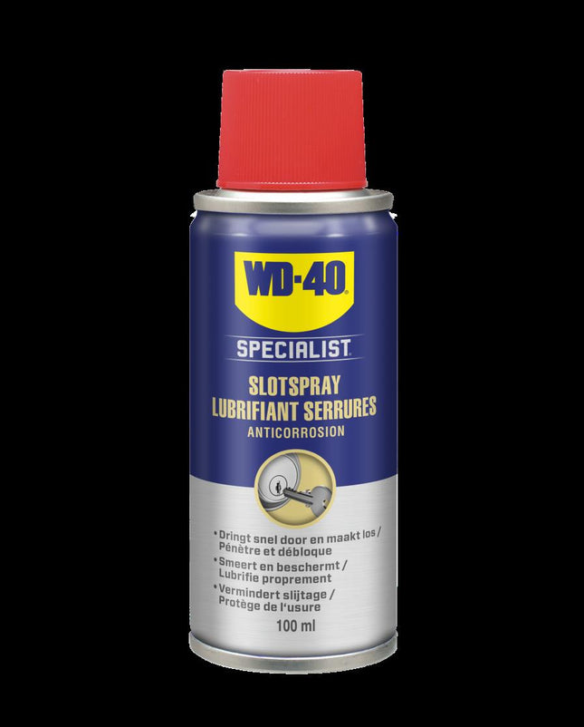 WD-40 Specialist Slotspray – 100 ml – Voor Smering en Ontdooiing