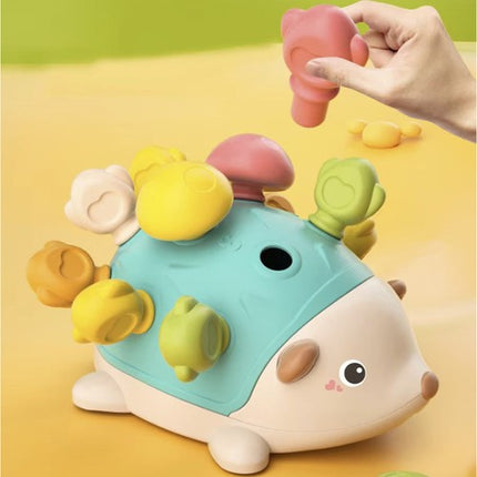 Kruzzel Educatieve Egel Puzzel - Montessori Speelgoed - 12 Stekels