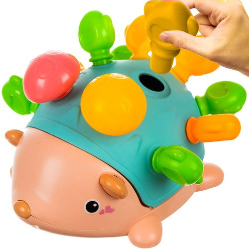 Kruzzel Educatieve Egel Puzzel - Montessori Speelgoed - 12 Stekels