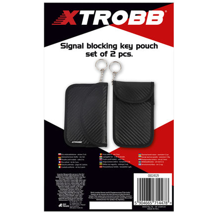 Xtrobb Anti-Diefstal Hoesjes - Set van 2 - Voor Autosleutels