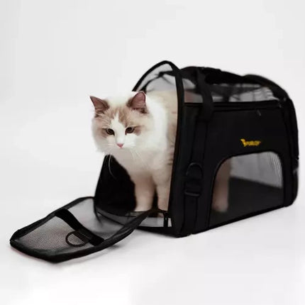 Purlov Huisdier Draagtas - Voor Honden en Katten - Tot 8 kg