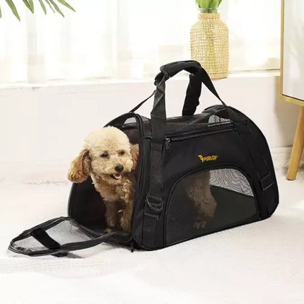 Purlov Huisdier Draagtas - Voor Honden en Katten - Tot 8 kg