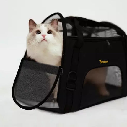 Purlov Huisdier Draagtas - Voor Honden en Katten - Tot 8 kg