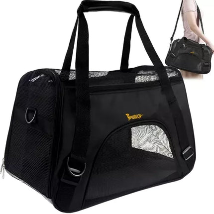 Purlov Huisdier Draagtas - Voor Honden en Katten - Tot 8 kg
