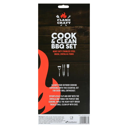 Benson Flamecraft BBQ Accessoireset - 3-Delig