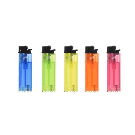 Prof Aansteker Translucent - 50 Stuks - Navulbaar & Transparant