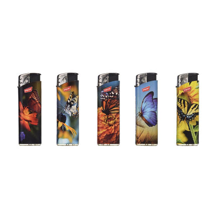 Prof Aansteker Butterfly Design - 50 Stuks - Kleurrijke Vlinderprint