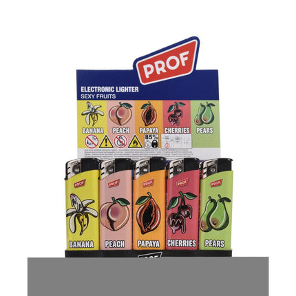 Prof Aansteker Sexy Fruits - 50 Stuks - Speelse Fruitprints
