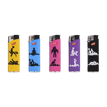 Prof Aansteker Kama Sutra - 50 Stuks - Artistiek & Gedurfd Design