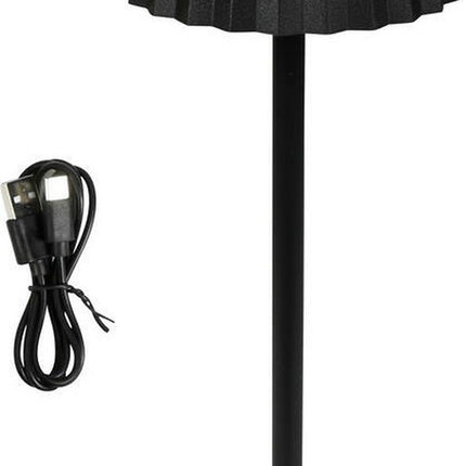 Benson Portable LED Tafellamp – Zwart – Telescopisch