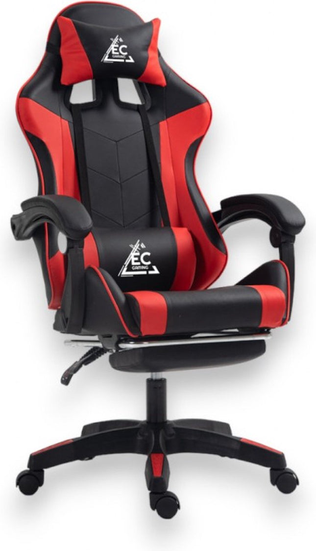 Deluxe Gaming Stoel – Rood/Zwart