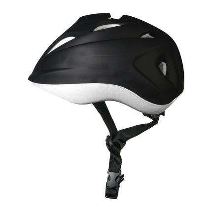 Benson Kinderfietshelm - Maat S (48-52 cm) - Zwart - Verstelbaar - Unisex