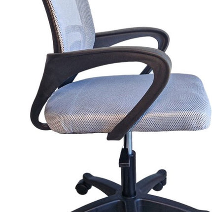 Bureaustoel met Lage Rugleuning - Grijs