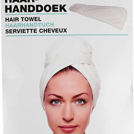 Tulband Haarhanddoek 64 x 23.5 cm