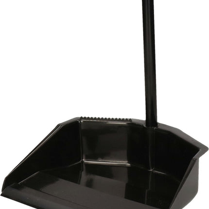 Stoffer en Blik met Lange Steel