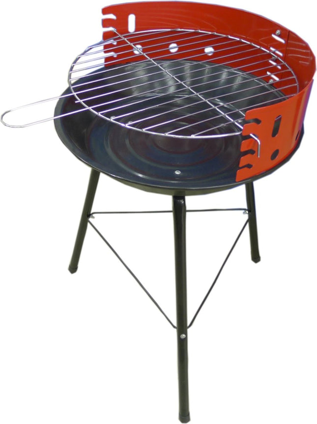 Traditionele Houtskool barbecue met Verstelbaar Rooster – Ø 36 cm