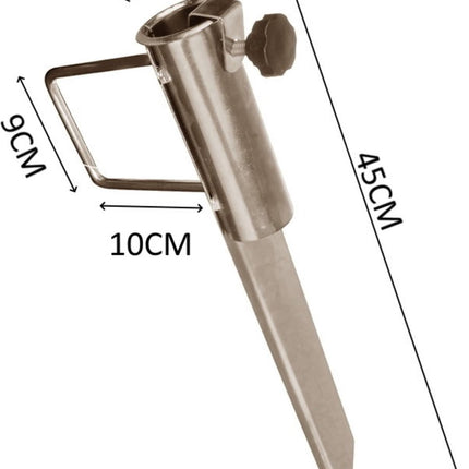 Parasolhouder Metaal 45 cm