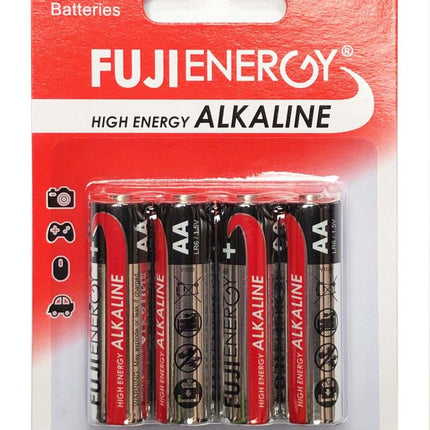 Fuji Energy AA Batterijen - LR6 - 1.5V - 4 stuks - Alkaline