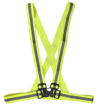 Benson Veiligheidsvest - Geel - Reflecterend - Universele Pasvorm