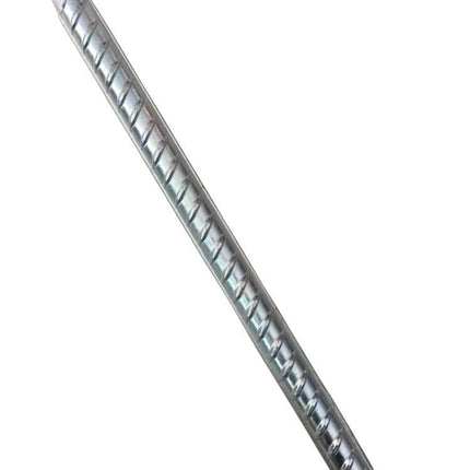 Benson Gebogen Grondpen - Ø 16 mm - 38 cm - Verzinkt Staal - Met Schroeftanden