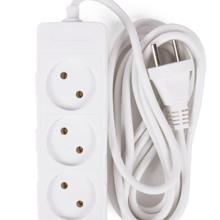 Benson Stekkerdoos - 3 Aansluitpunten - 3 Meter Kabel - 2x1.5mm²
