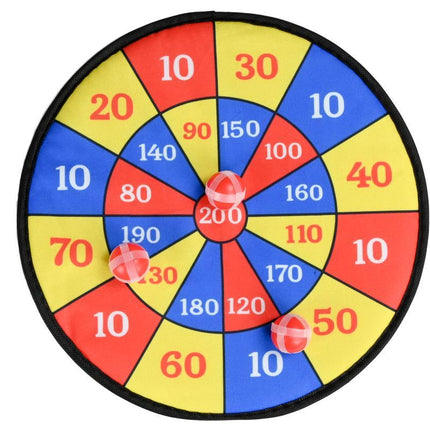 Benson Dartbord voor Kinderen - Klittenband - 36 cm - Inclusief 3 Ballen
