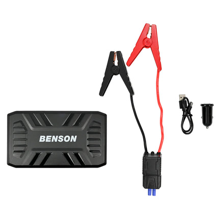 Benson Compacte Jumpstarter – 12V – 800A – De Onmisbare Powerbank voor je Auto