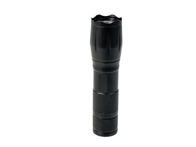 Hofftech Tactical Superbeam Zaklamp – 5W – Oplaadbaar – Aluminium – Cree T6 LED