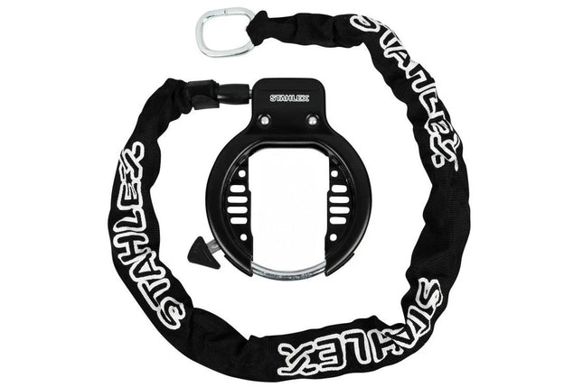 Stahlex Ringslot met Insteekketting - 90 cm - 8 mm Pin - Canvas Hoes