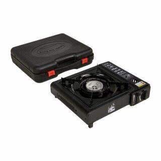 Gaspower Camping Kooktoestel - Inclusief Draagkoffer - Zwart - Draagbaar & Compact