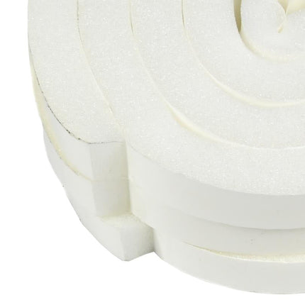 Deltafix Tochtstrip PU Schuim Wit 12x12mm - 6 Meter (3x2m) - Zelfklevend