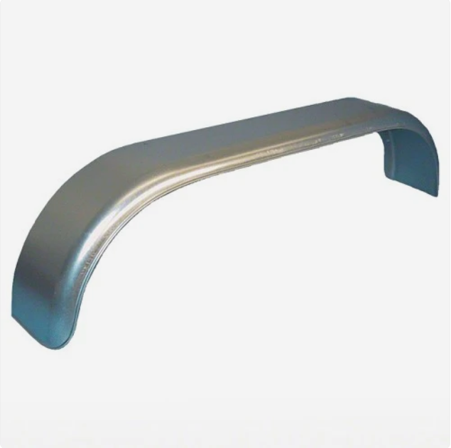 Benson Spatbord Tandem - 155 x 20 cm - Verzinkt Staal - Voor Dubbelas