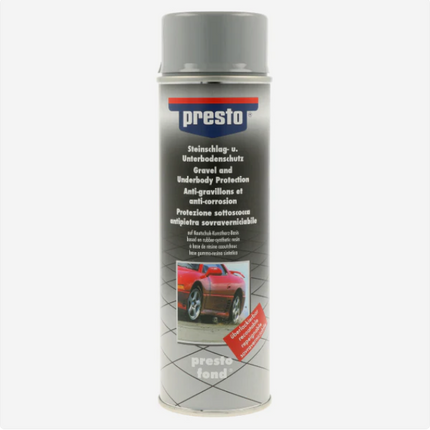 Presto Anti-Steenslag Coating – 500 ml – Grijs – Duurzame Bodembescherming