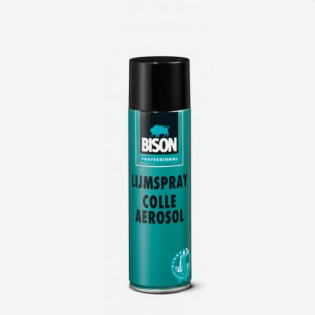 Bison Lijmspray – 500 ml – 2-in-1 Permanent & Verwijderbaar
