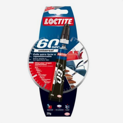 Loctite Universele Lijm 60 Sec – 20 gram – De Ideale Alleslijm