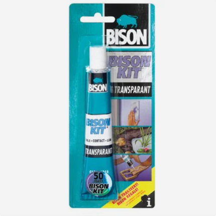 Bison Kit Transparant – 50 ml – Universele Allesvuller & Afdichter
