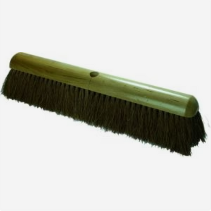 Benson Zaalbezem - 60 cm - Zachte Cocos Haren - Exclusief Steel