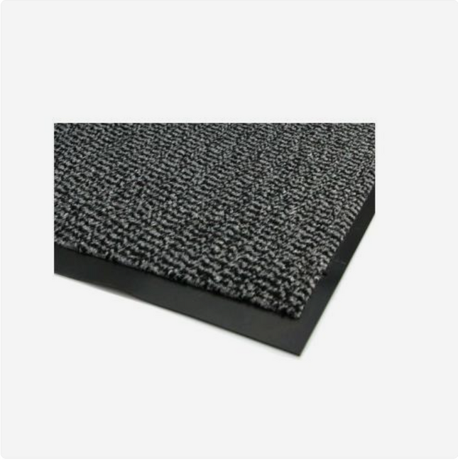 Benson Schoonloopmat XL - 90 x 150 cm - Grijs - Absorberend & Slipvast