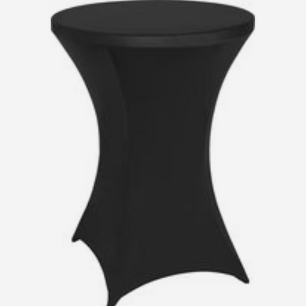 Benson Statafelhoes Stretch - Ø 80-85 cm - Zwart - Kreukvrij