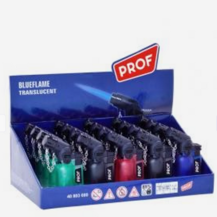 Prof Stormaansteker Blue Flame - Windbestendig - Navulbaar