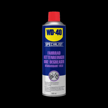 WD-40 Specialist Bike Kettingreiniger - 500 ml - Krachtige Ontvetter voor Aandrijflijn