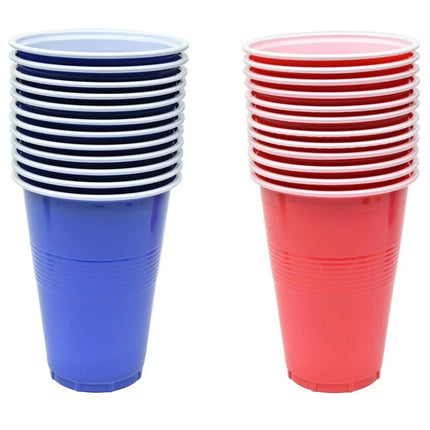Benson Bier Pong Set - 48-Delig - Inclusief Bekers en Balletjes