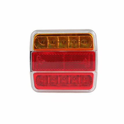Benson Aanhangwagen Achterlicht | 18 LED | Vierkant | E11 Goedgekeurd