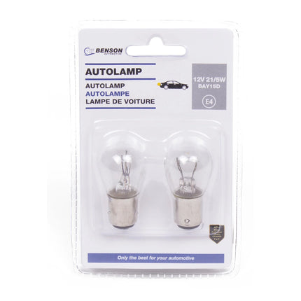 Benson Autolamp Bay15D | 12V | P21/5W | 2-Delig